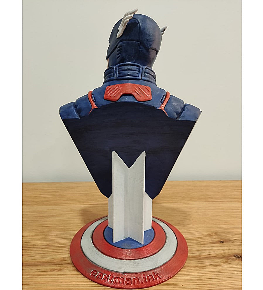 Captain America Erstes Avenger Bemalte Büste 12 cm
