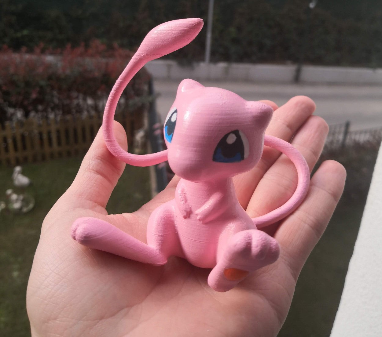 Pokemon Baby Mewtu Bemalte Figur 15 cm