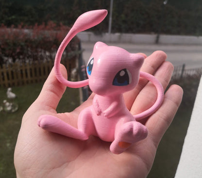 Pokemon Baby Mewtu Bemalte Figur 15 cm