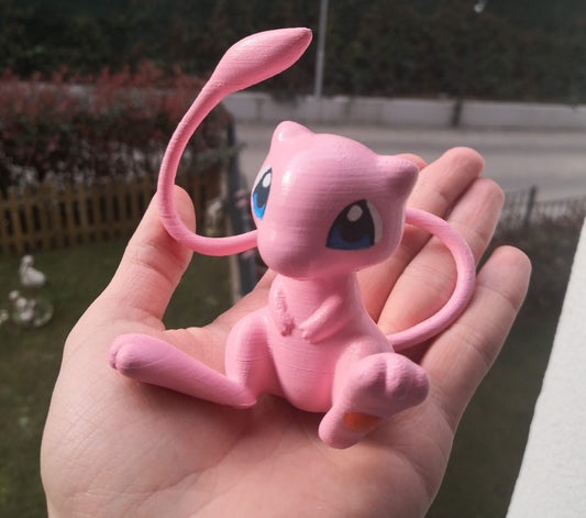 Pokemon Yavru Mewtwo Boyalı Figür 15 Cm