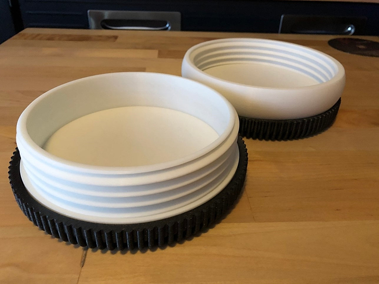 Oreo-förmige Aufbewahrungsbox, 15 cm Durchmesser