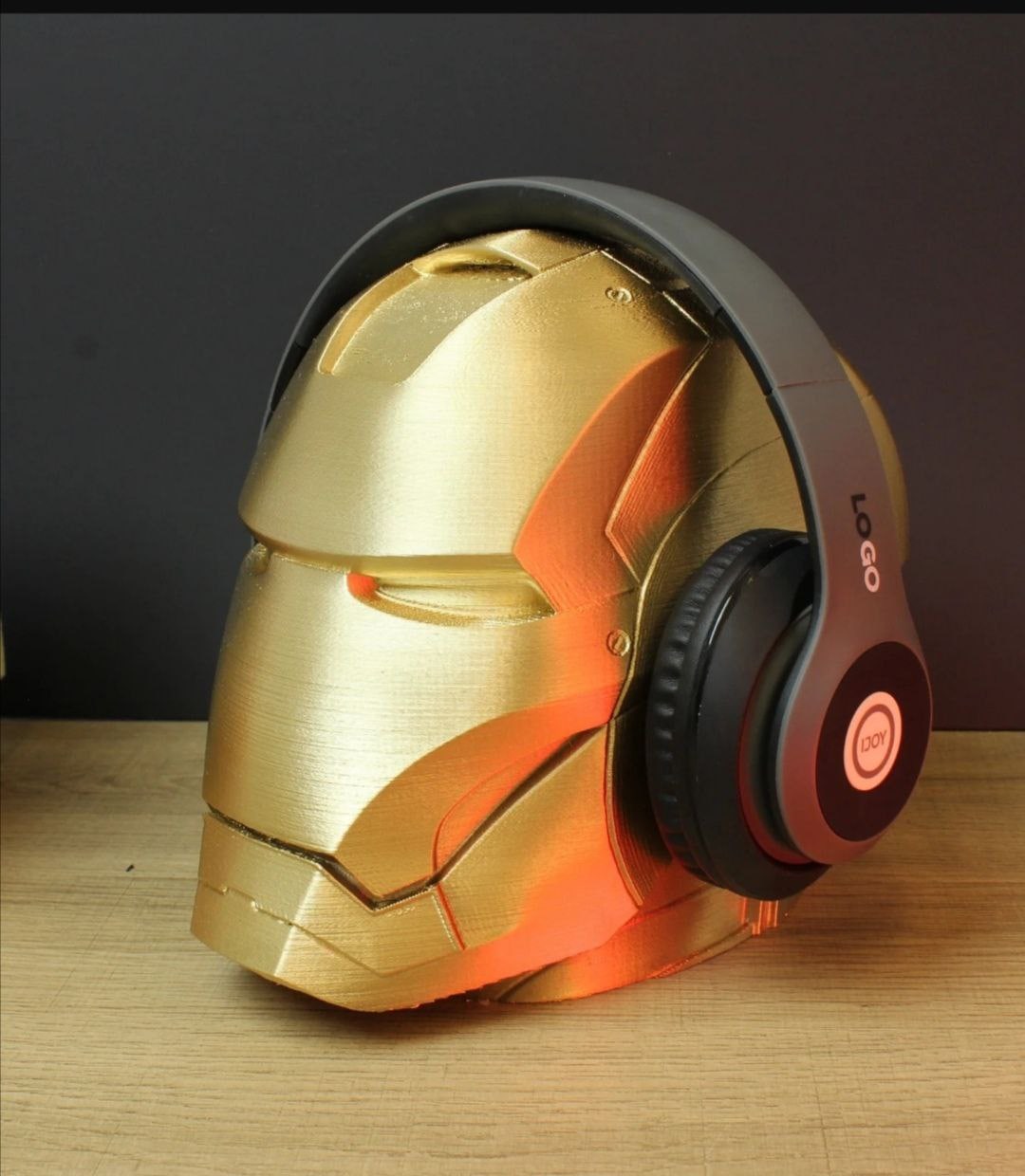 Ironman Helm Kopfhörer-Ständer Dekor