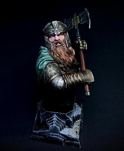 Gimli Der Herr der Ringe Zwerg bemalte Figur
