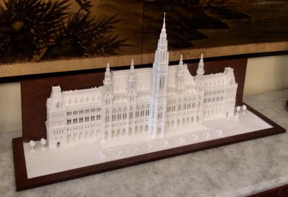 Giant Vienna City Hall Rathaus Miniature