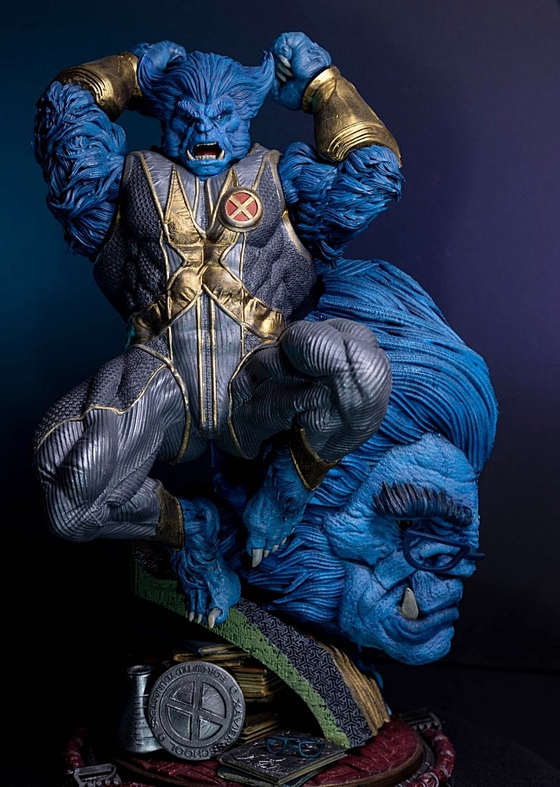 X-men Wütendes Biest Bemalte Figur 20 Cm (Riesengröße)