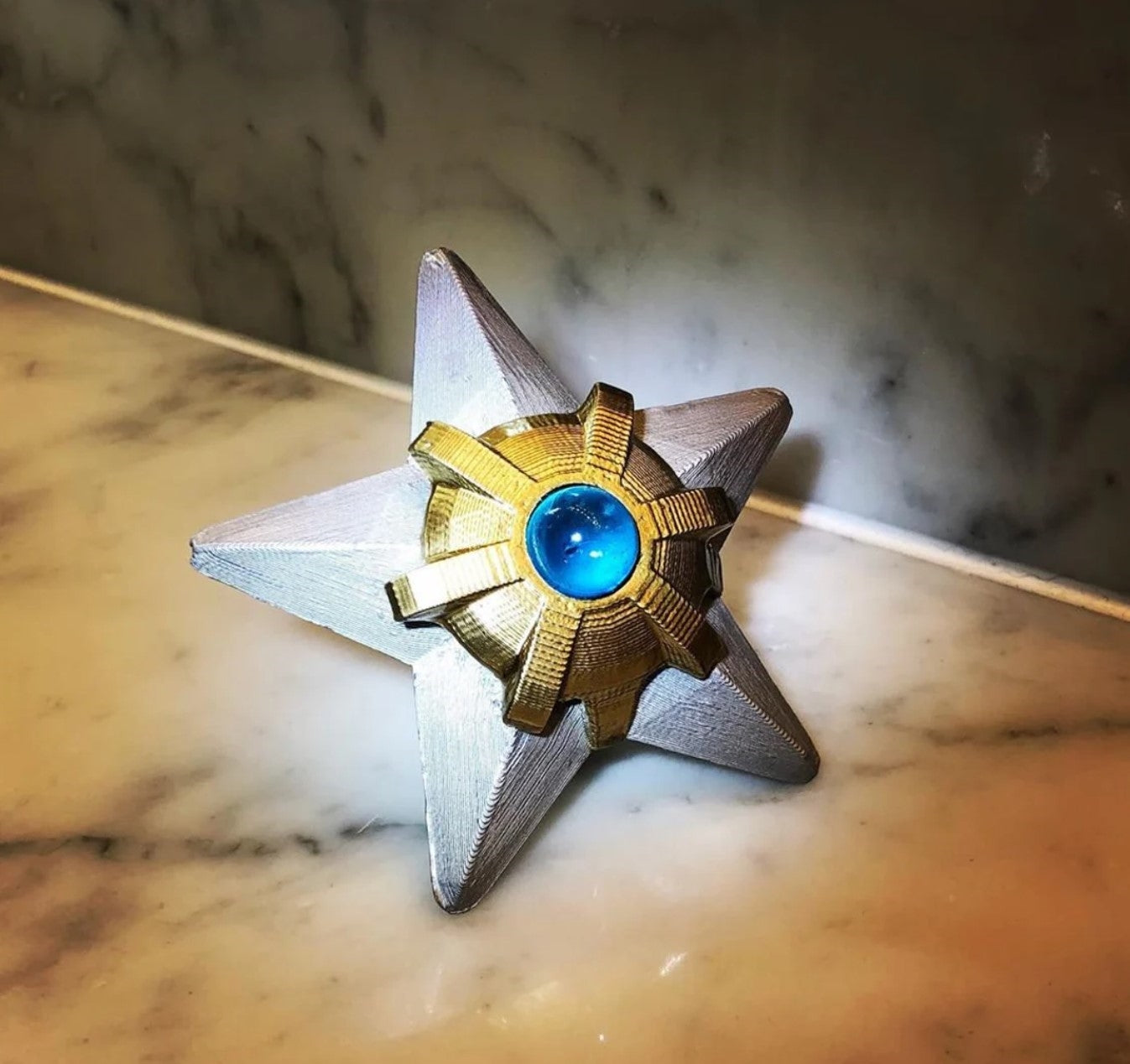 Staryu Pokémon Bemalte Figur 15 cm