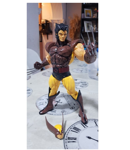 Wolverine X-Men Bemalte Figur 25 cm Riesenfigur