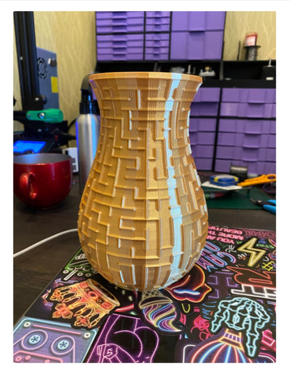 Labyrinth Moderne Vase 18 cm