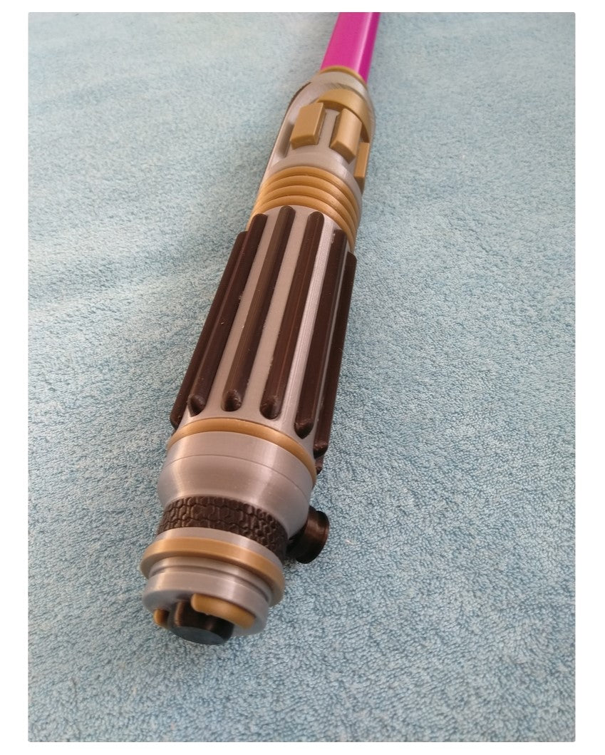 Mace Windu Star Wars Bewegliches Ausfahrbares Lichtschwert Ohne Licht