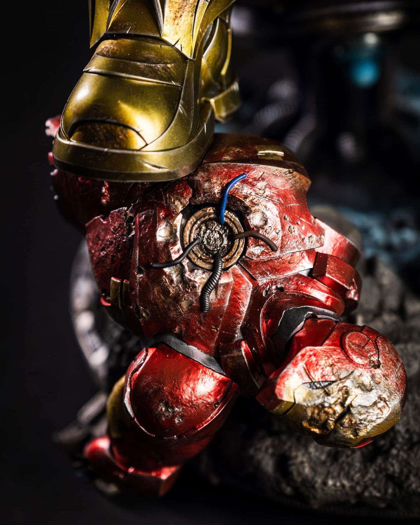 Marvel Thanos Deadpool's Killer Bemalte Figur 25 Cm Groß