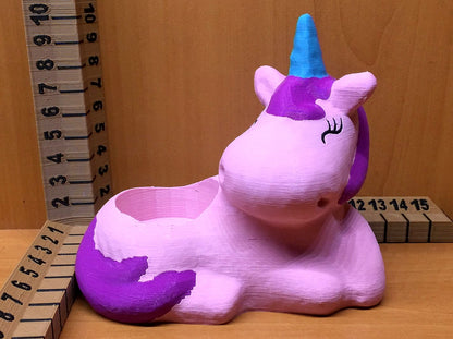 Einhorn-Kerzenhalter