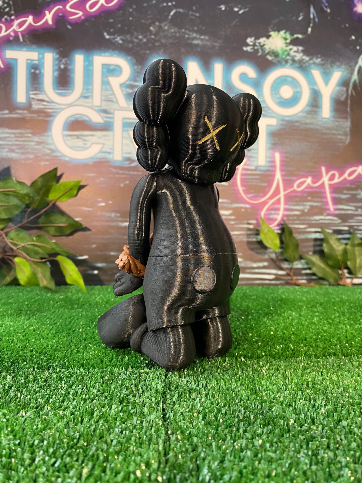 Kaws Geiseln Bemalte Figur 20 cm hoch