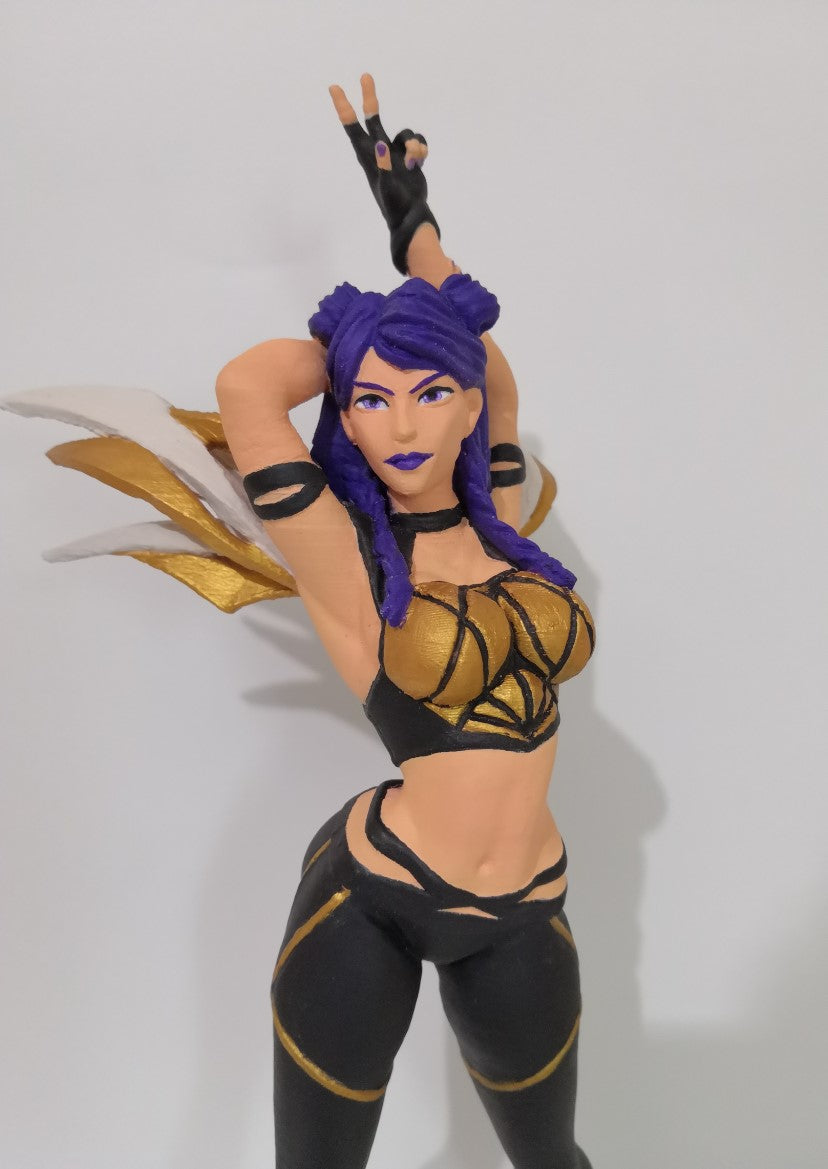 Kda Kaisa Bemalte Figur 20 Cm (Große Version)