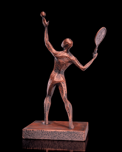 Athletische Olympia Tennis Dekofigur 20CM GROSS