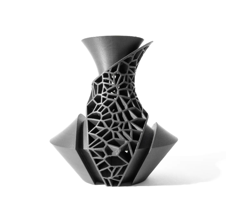 Organisch geformte Vase groß 25 CM