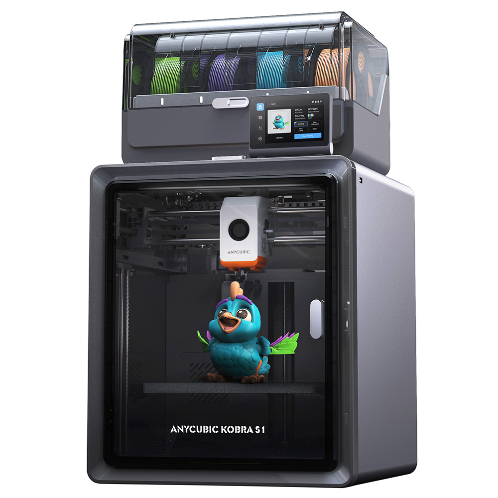 Anycubic Kobra S1 Combo Farb-3D-Drucker (AUSSTELLUNGSSTÜCK WIE NEU)