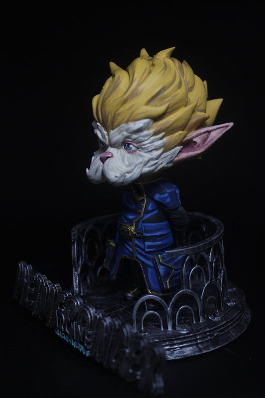 Arcane Heimerdinger League of Legends Dignity Boyalı Figür 20 CM
