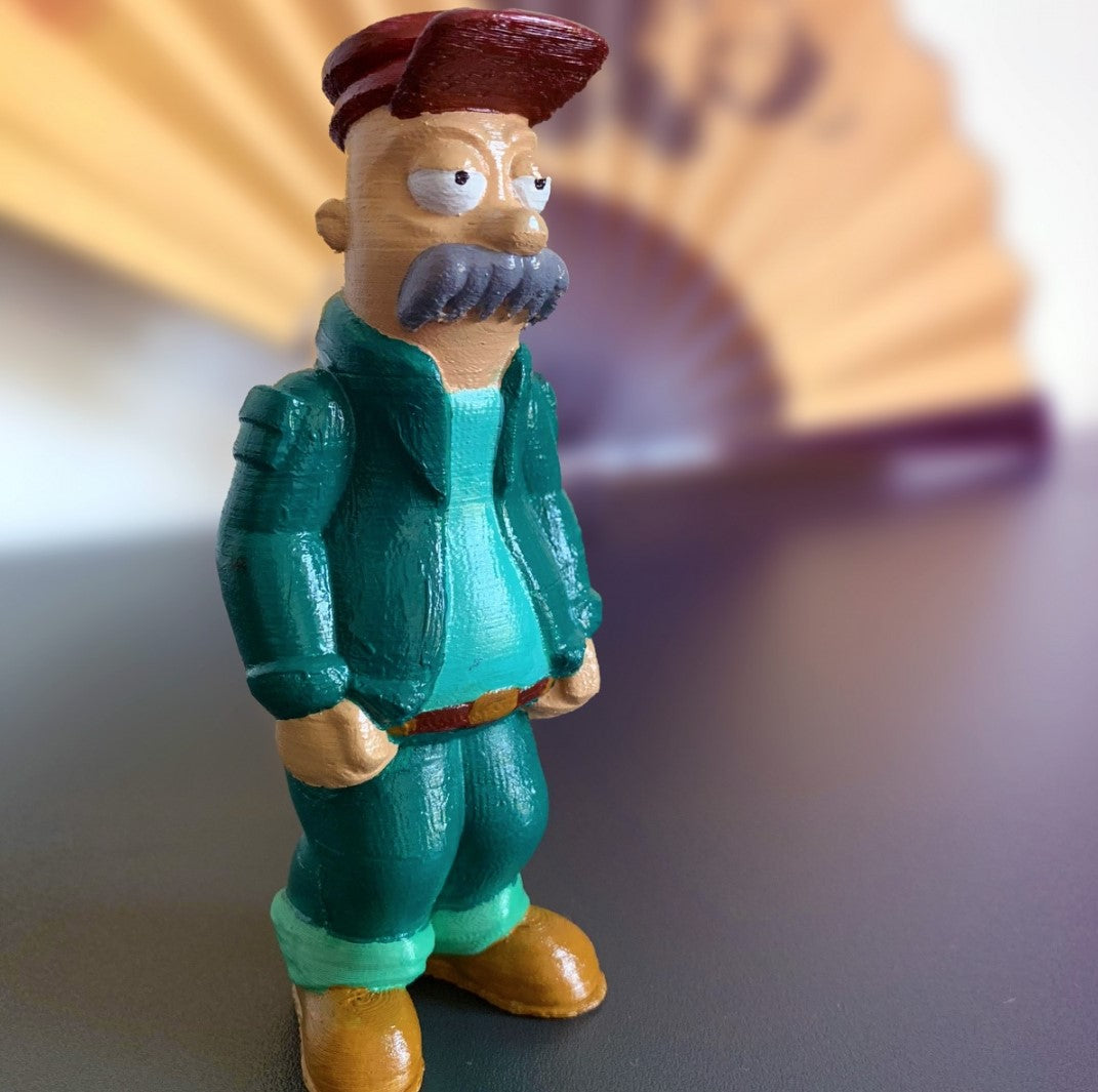 Scruffy Scruffington Futurama Figur 15 cm