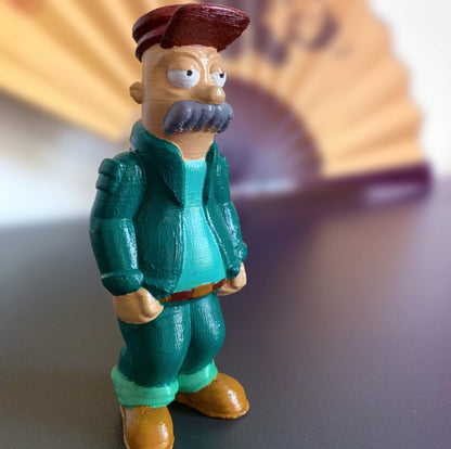 Scruffy Scruffington Futurama Figur 15 cm