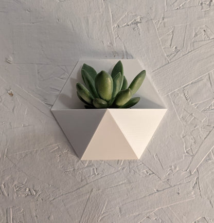 Polygone Wandvase 15 cm 1 Stück