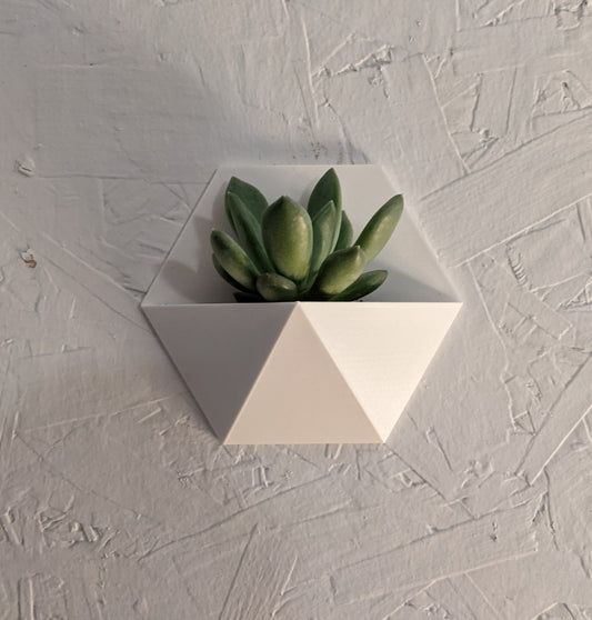 Polygonal Duvar Vazosu 15 cm 1 Adet