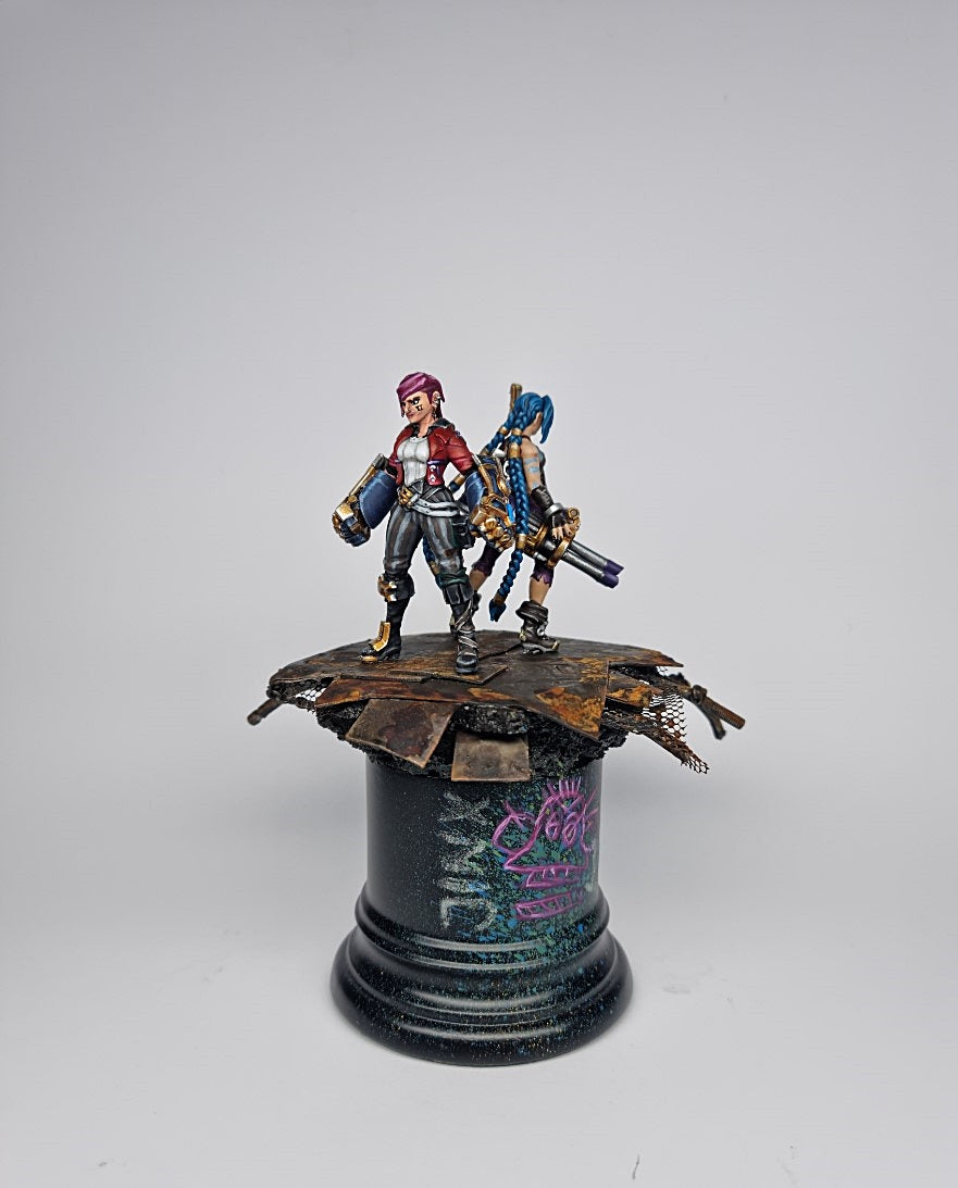 Arcane Jinx & Vi Figur 15 cm (2er Set)