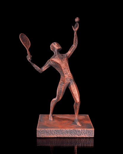 Athletische Olympia Tennis Dekofigur 20CM GROSS