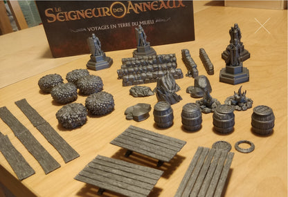 Der Herr der Ringe Mittelerde Miniaturfiguren-Set (30 Teile)