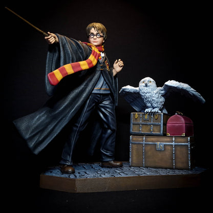 Harry Potter Hogwarts Erstes Jahr Bemalte Figur 20 CM