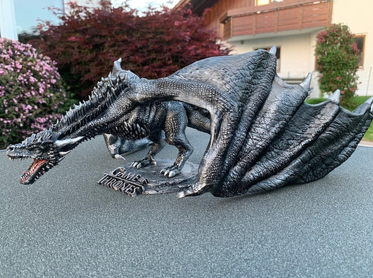 Drogon Ejderha Game Of Thrones Boyalı Figür 20 Cm (Dev Boy)