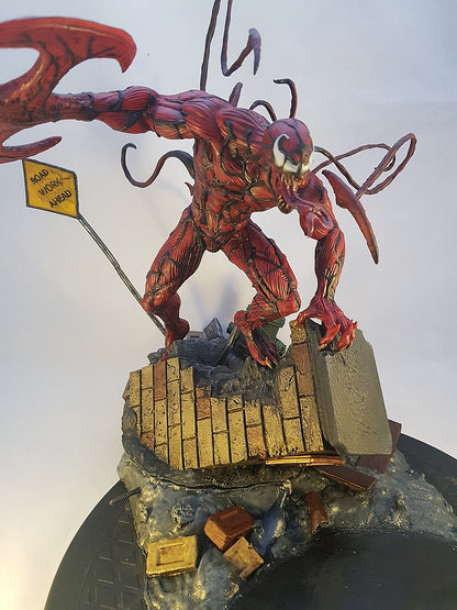 Carnage Große Zerstörung Bemalte Figur 25 cm (Große Ausführung)