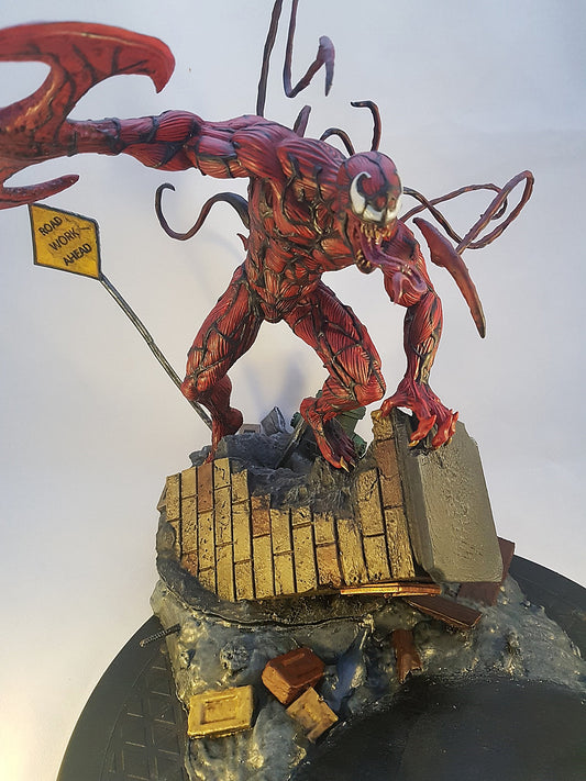 Carnage Büyük Yıkım Boyalı Figür 25 Cm (Büyük Boy)