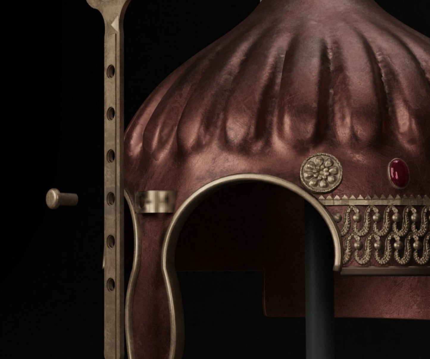 Tragbarer Osmanischer Helm