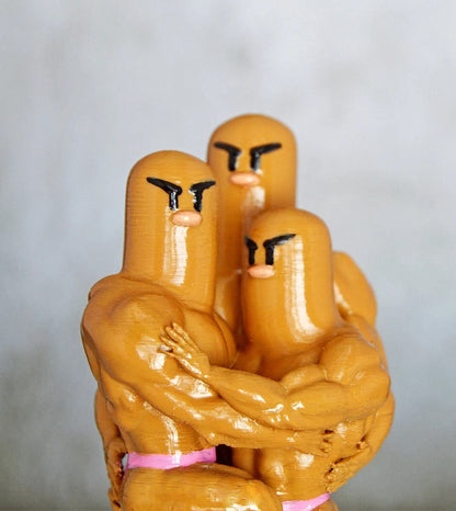 Pokémon Dugtrio Sportler-Figur 15 cm (inkl. Topf)