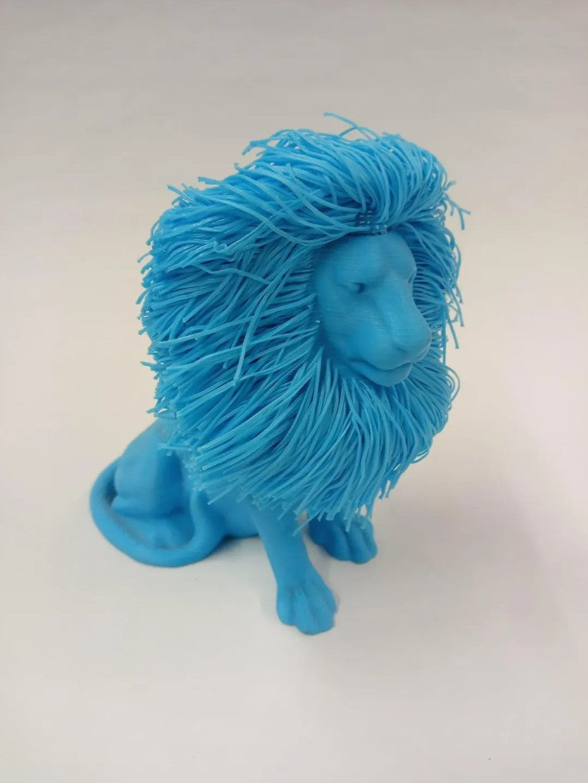 Mähnenlöwe ultrarealistische Figur