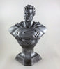Superman Büste „Man of Steel“ Figur silberfarben lackiert 10 cm