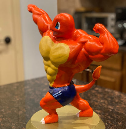 Pokémon-Figur Sportler Charmander 15 cm