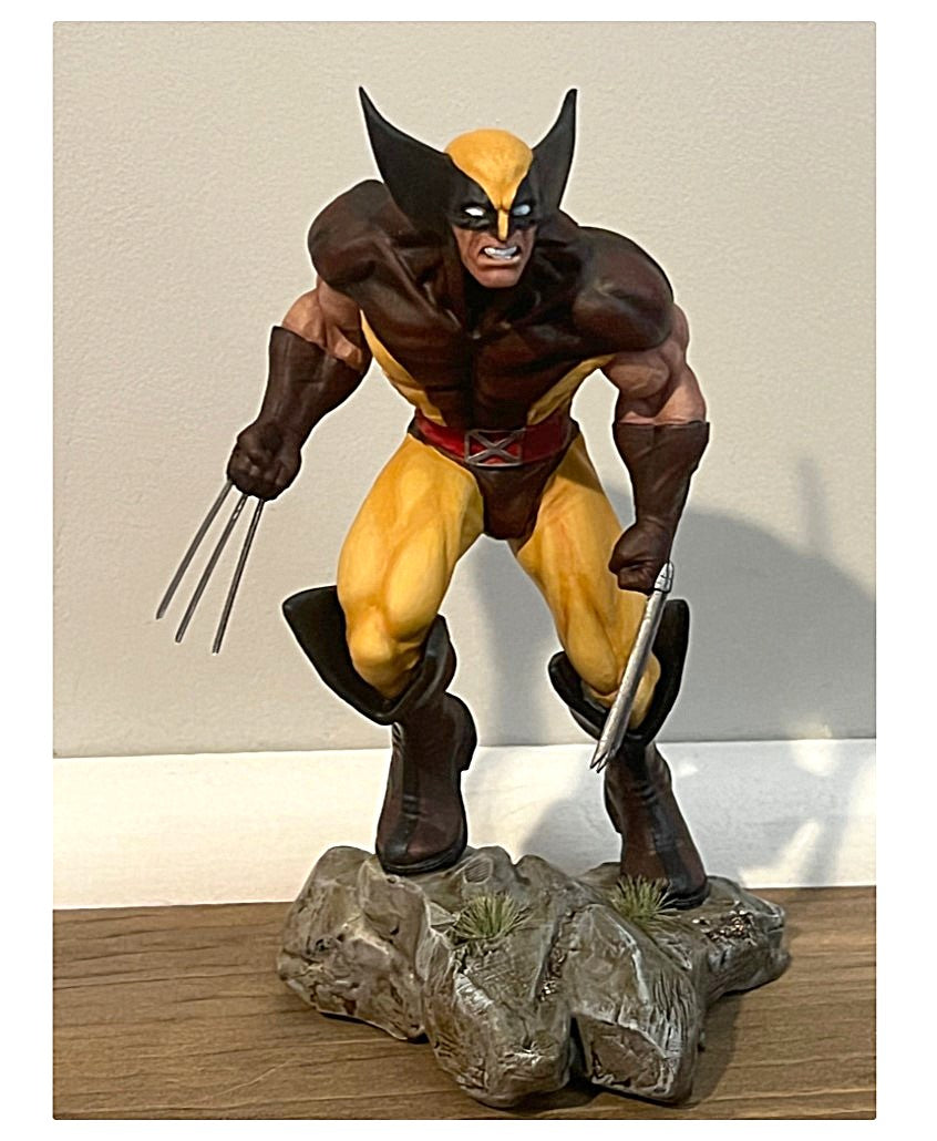 Wütende Wolverine Bemalte Figur 26 cm (Riesengröße)