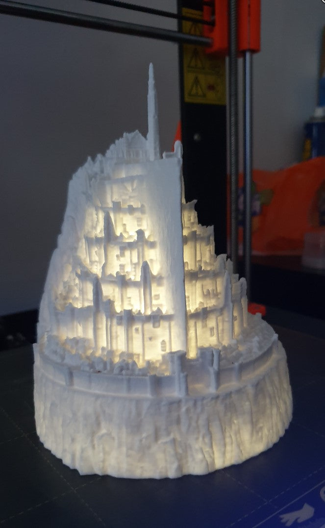 Minas Tirith Miniatur Nachtlampe Riesenformat