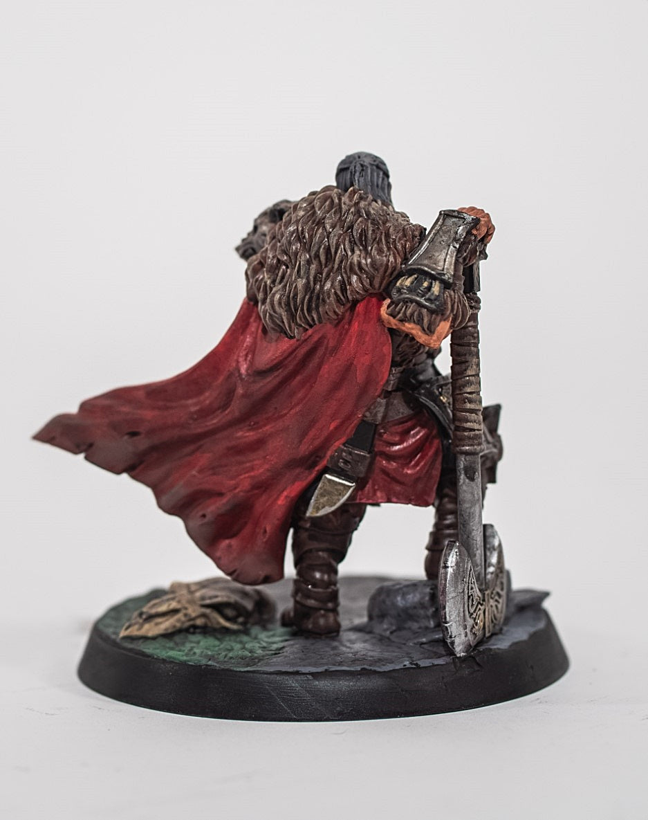 Barbarian Chieftain Boyalı Figür 20 Cm