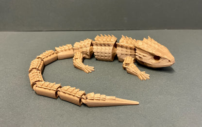 Bewegliches Krokodil-Drachen-Spielzeug 34 cm (große Größe)