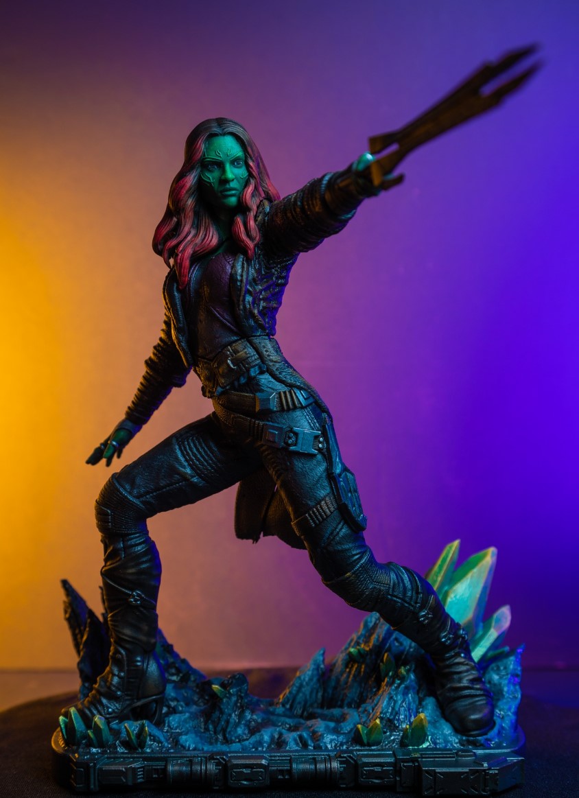 Gamora Guardians Of The Galaxy Bemalte Figur 25 cm Riesenformat