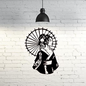 Geisha Wanddeko 30 cm