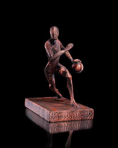 Athletische Olympische Basketballspieler Dekofigur 20CM GROSS