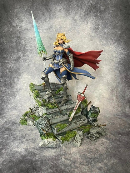 Artoria Pendragon Saber Fate Stay Night Bemalte Figur 30 CM (Riesengröße)