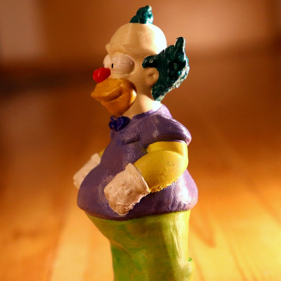 Rusty The Clown Die Simpsons Bemalte Figur 15 cm