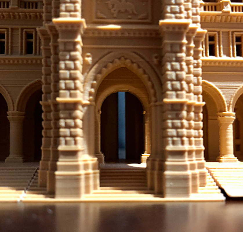 Rathaus Wien Miniatur-Deko 30 cm