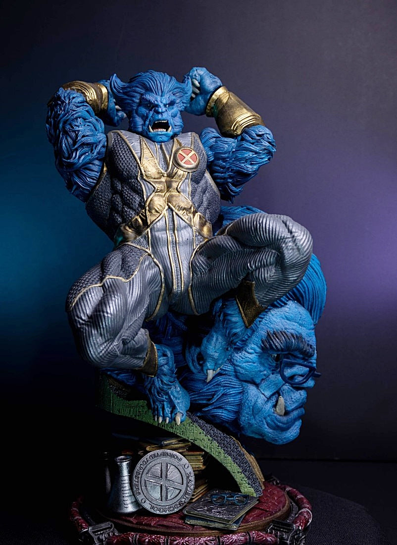 X-men Wütendes Biest Bemalte Figur 20 Cm (Riesengröße)