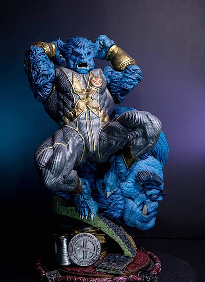 X-men Wütendes Biest Bemalte Figur 20 Cm (Riesengröße)