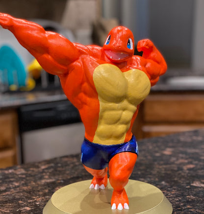 Pokémon-Figur Sportler Charmander 15 cm